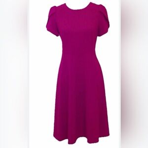 Calvin Klein Fuchsia Midi Dress